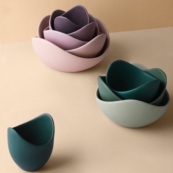 Lotus Ceramic Bowl (4pc)