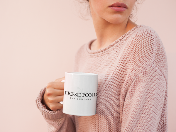 Fresh Pond Tea Logo Tea Mug